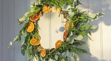 Make your own orange wreath