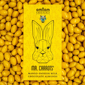 Mr. Carrots´ Mango-Passion and Milk Chocolate Almonds
